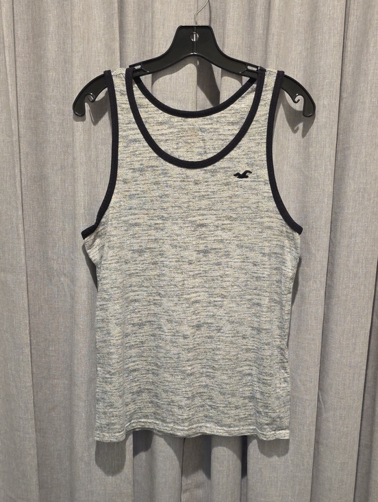 Hollister Other - Hollister Grey Marl Heather Tank with Black Trim